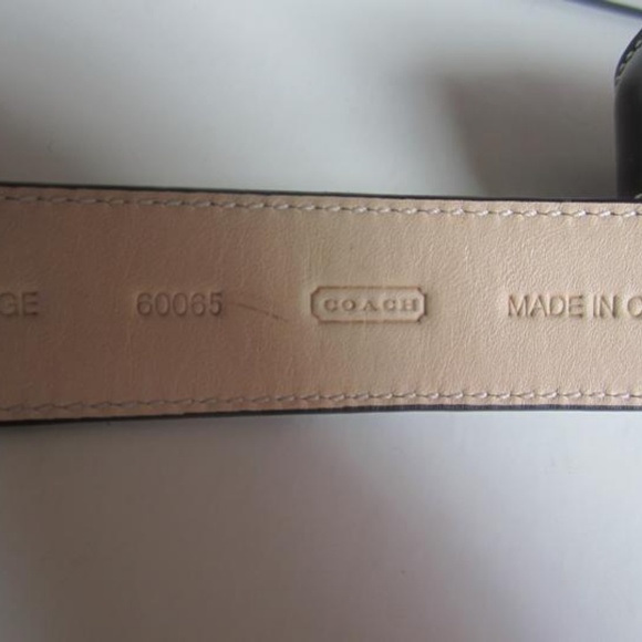 Rare Coach Dog Leash Patent Leather Grommets NWT - Picture 5 of 7